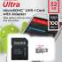 SanDisk Ultra 32GB Class 10 с адаптером Grey/White