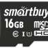 Smartbuy 16GB Class10 UHS-I с адаптером Black