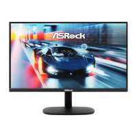 ASRock Монитор 27" CL27FF 1920x1080, IPS, 1 ms, 178°/178°, 250 cd/m, 1000:1, 100Hz, D-Sub, HDMI, tilt, black