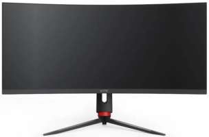 KTC Монитор 34" H34S18S 3440x1440 LED, 21:9, VA, 350cd, 4000:1, 5ms, 178/178, 2*DP, 2*HDMI, USB, 165Hz, сurved R1500, Tilt, HAS, VESA, black