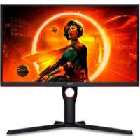 Монитор 25" AOC 25G3ZM black-red с поворотом экрана (VA, 1920x1080, 240Hz, 0.5 ms, 178°/178°, 300 cd/m, 80M:1)