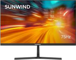 Монитор 27" SUNWIND SM-27QI201 SM27SB02 black, 2560x1440, IPS, 5ms, 16:9, 2*HDMI, DP, 1000:1, 300cd, 178°/178°