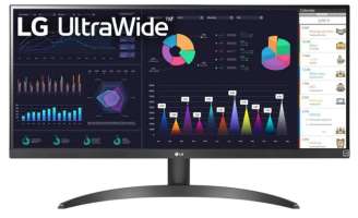 Монитор 29" LG UltraWide 29WQ500-B 2560x1080 LED, 21:9, IPS, 250cd, 1000:1, 5ms, 178/178, HDMI, DP, 100Hz, black