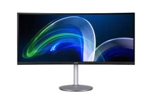 Монитор 34" Acer CB342CURbemiiphuzx UM.CB2EE.015 3440*1440 IPS 2ms 21:9 300cd 2*HDMI(2.0) DP(1.2) USB TYPE C (PD90W) 4*USB 3.0 USB-B RJ45 audio out че