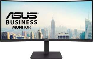 Монитор 34" ASUS VA34VCPSN 90LM08JJ-B01170 черный, VA, 3440x1440, 100Hz, 4ms, 300cd/m2, 3000:1, 178°/178°, HDMI M/M, матовая, HAS Piv, DP, USB