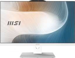 MSI Моноблок 23.8'' Modern AM242P 1M-1024XRU 9S6-AE0722-1024 5 120U/8GB/512GB SSD/Intel Graphics/1920x1080/GBitEth/WiFi/BT/Cam/kbd/mouse/noOS/white