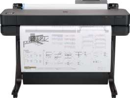 Принтер HP DesignJet T650 5HB10A 36",4color,2400x1200dpi,1Gb, 25spp(A1),USB/GigEth/Wi-Fi,stand,media bin,rollfeed,sheetfeed,tray50(A3/A4), autocutter,