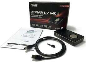 Звуковая карта USB 2.0 ASUS XONAR U7 MKII Cirrus Logic CS4398 7.1CH 114dB/24bit/192KHz Sonic Radar Pro RTL